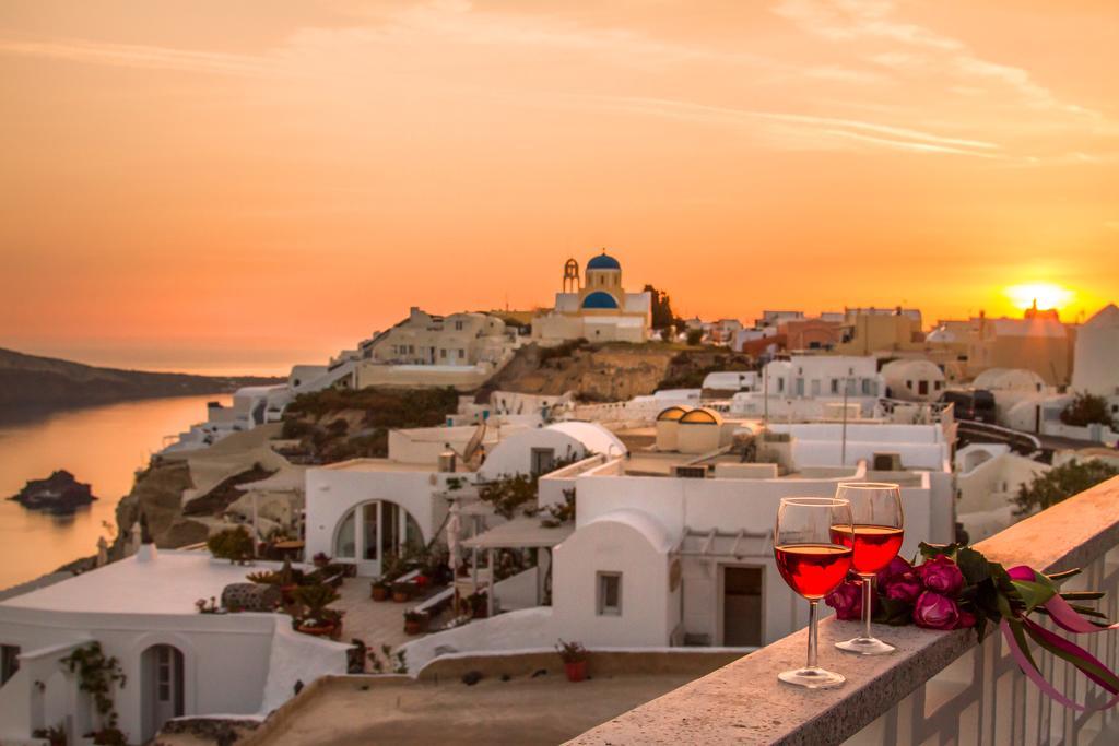 Compass Villa Oia Buitenkant foto