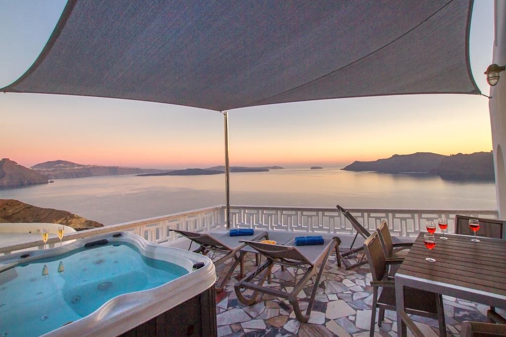 Compass Villa Oia Buitenkant foto